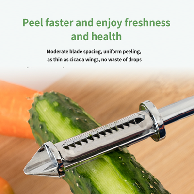 5-in-1 Multifunctional Kitchen Peeler – Veggie Peelers for Kitchen,Potato kitchen Pear Tomato Cucumber Graters,2Pcs 1Pcs Peelers and Slicers, Peels, Juliennes, Scrapes Fish Scales, & More – Bottle Opener Included Utensils Peeling