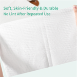 Casabella Reusable & Disposable Compressed Bath Towels 55 x 27 inch – Large Cotton Towels for Travel, Camping, Beach, Hiking, Swimming, AirBNB – Portable Towel Tablets, 5 Pack / 10 Pack