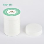 Casabella Reusable & Disposable Compressed Bath Towels 55 x 27 inch – Large Cotton Towels for Travel, Camping, Beach, Hiking, Swimming, AirBNB – Portable Towel Tablets, 5 Pack / 10 Pack